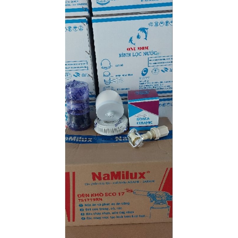 Bình lọc nước gia đình trắng