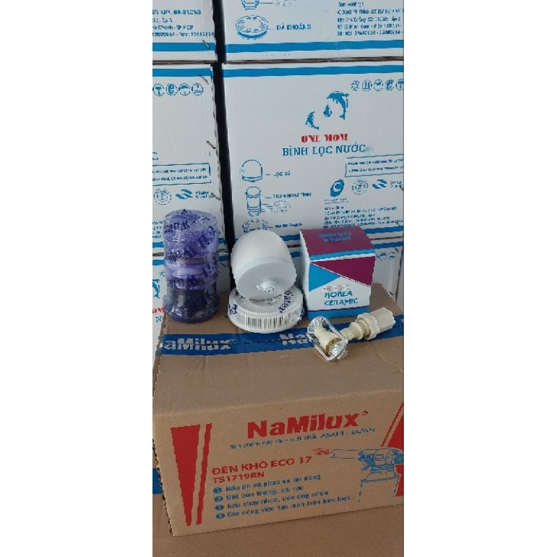 Bình lọc nước gia đình trắng