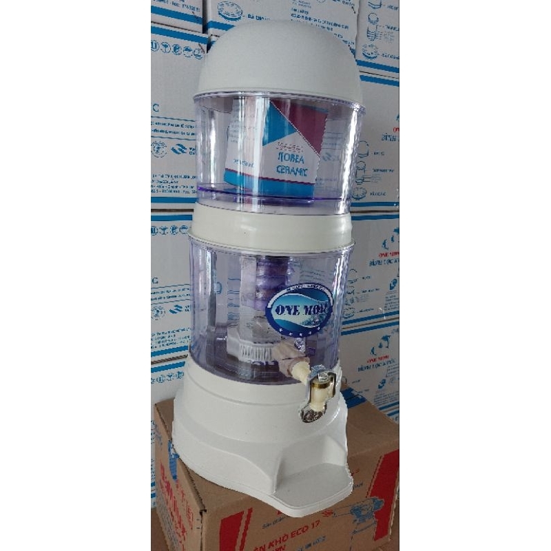 Bình lọc nước gia đình trắng