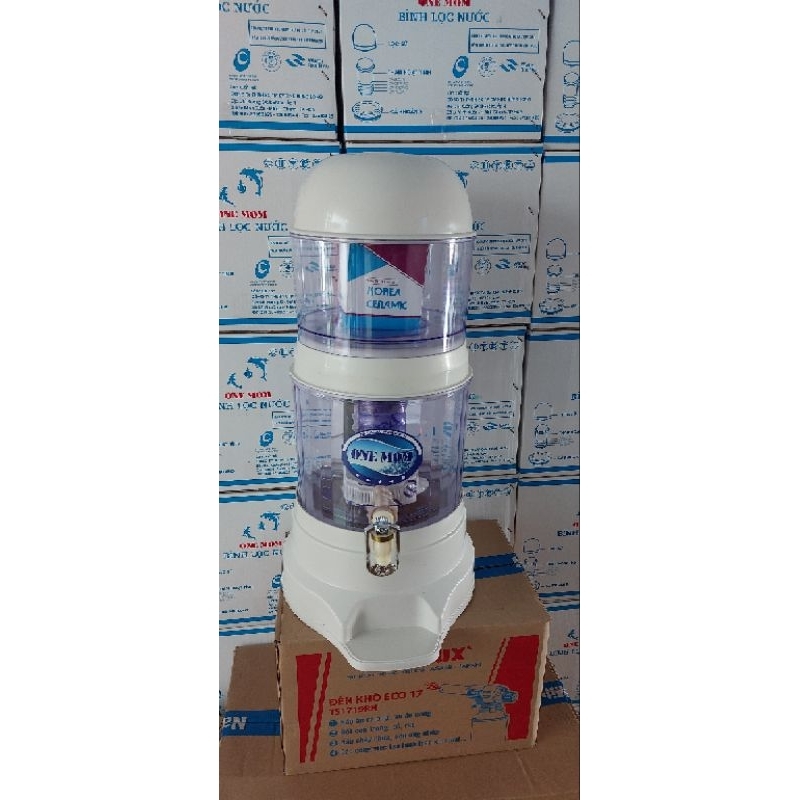 Bình lọc nước gia đình trắng