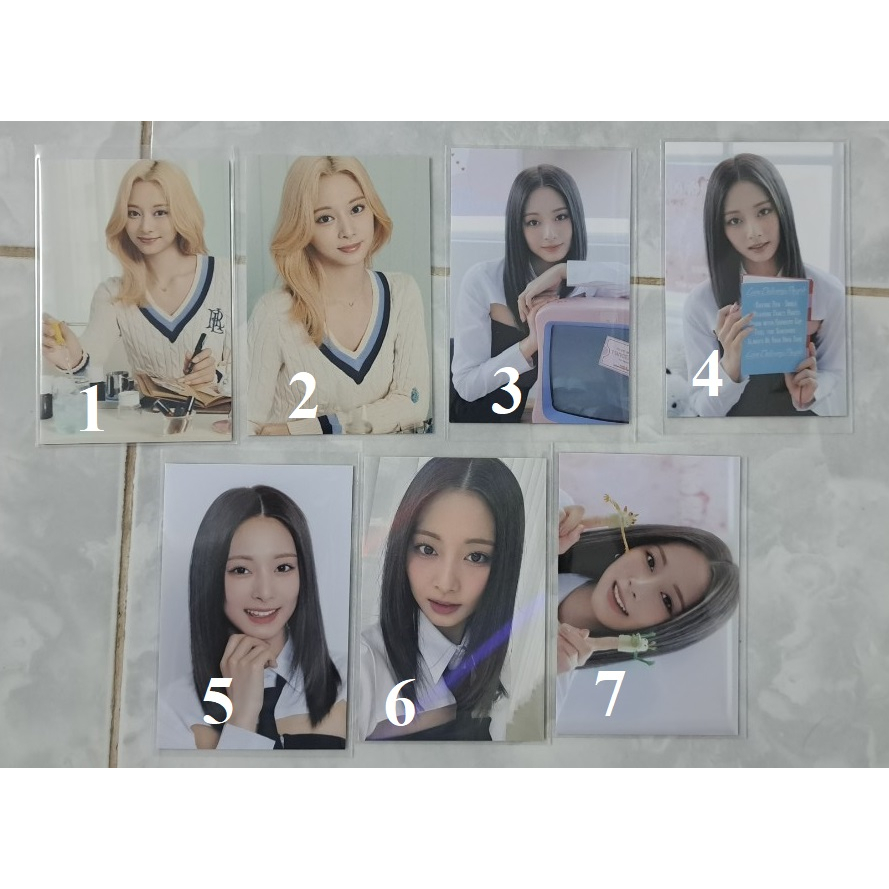 TRADING CARD TWICE TZUYU  - CHOU TZUYU Tử Du