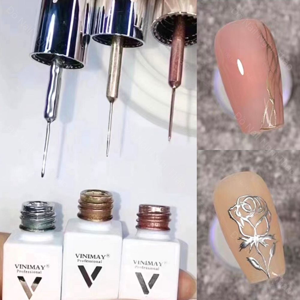 Gel vẽ ,Gel vẽ nét ,gel metan vẽ viền móng Vinimay