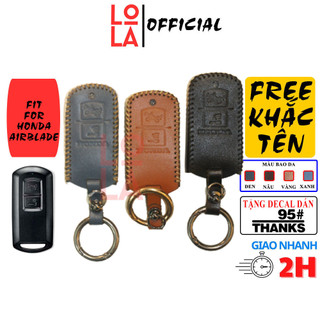 Bao da chìa khóa airblade 125-150,scoopy 2022, vario 150, airblade 2020, lead 2020,vision 18-20 smartkey