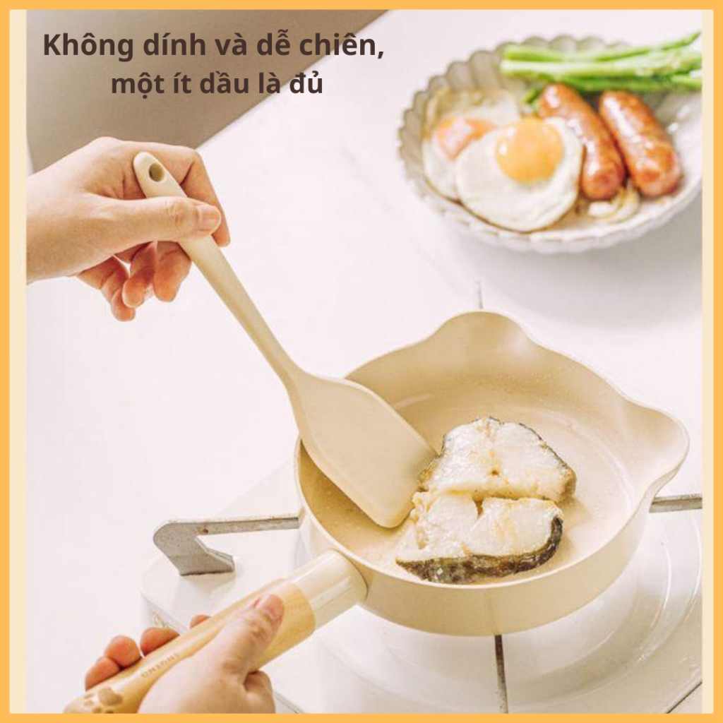 Quánh Shueho nấu cháo cho bé 16cm các loại bếp: gas, từ, hồng ngoại…a