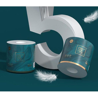 Cuộn giấy lụa 4 lớp có lõi mềm mịn và dai (lốc 2 cuộn)