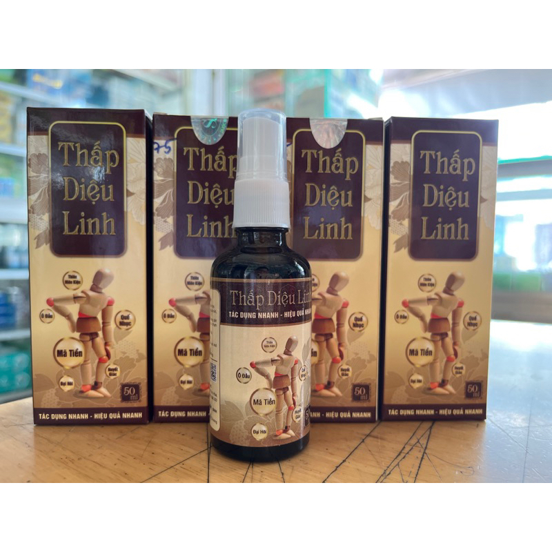 ✅ Xịt Hỗ Trợ Giảm Đau Tê Mỏi Thấp Diệu Linh  chai 50ml