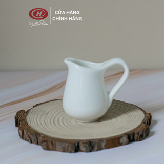 Bình Rót Sữa Đặc, Siro, Mật Ong 30ml - Cỡ Bé - Sứ Minh Châu - Chuyên Dụng Cho Quán Cafe