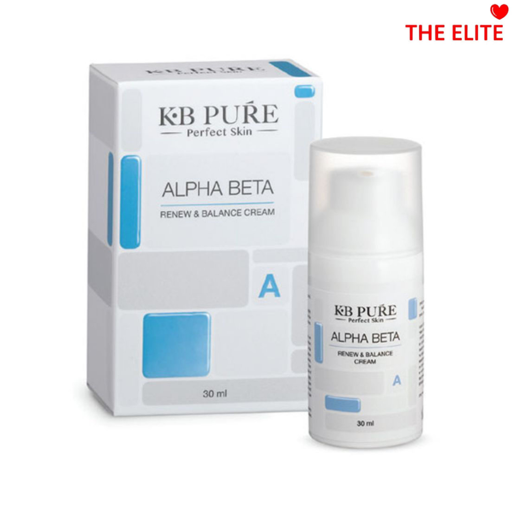 Kem tái tạo điều tr.ị mụn ẩn và mụn bít tắc KB Pure Alpha Beta Cream 30ml
