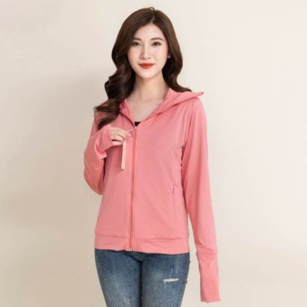 Áo Chống Nắng Nữ 2 Lớp chống tia UV cao cấp mũ có Vành Chất Liệu Vải Thông Hơi Chùm Kín Mặt CN25 | BigBuy360 - bigbuy360.vn