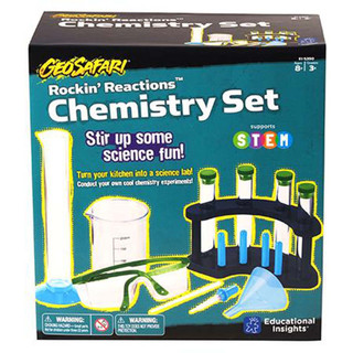  Đồ chơi khoa học: phòng thí nghiệm hoá học - Geosafari Rockin' Reactions Chemistry - Learning Resour