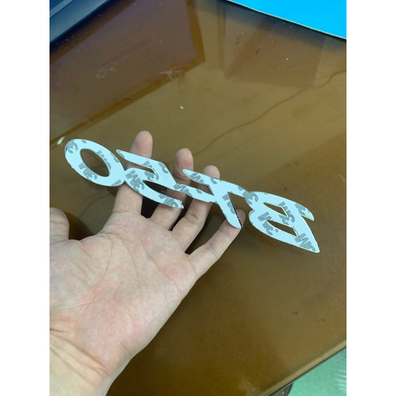 Tem Logo Chữ Nổi BT50 dán Trang Trí Đuôi Xe Mazda BT50