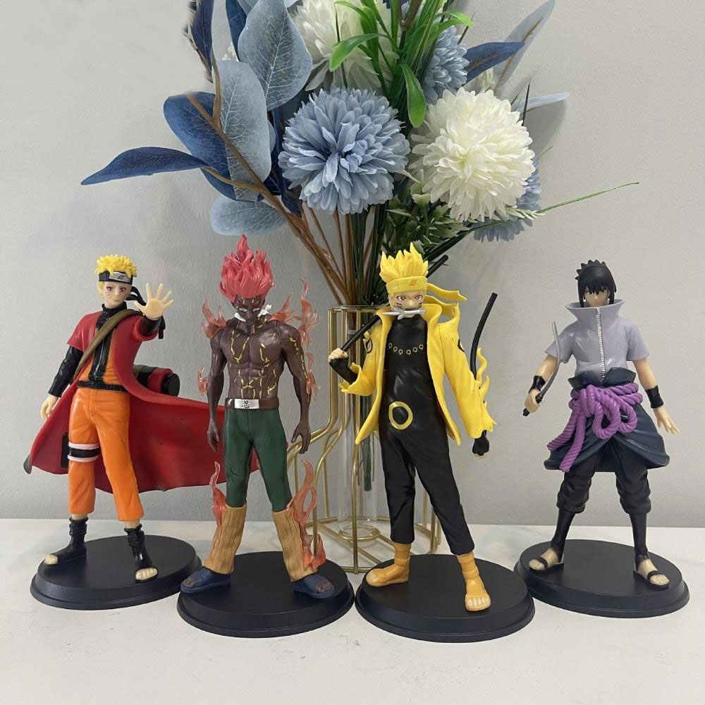 Mô hình Naruto Lục đạo , Naruto hiền nhân , Sasuke , Might guy - Shippuuden - Tượng Figure Naruto