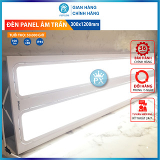 Đèn panel âm trần 32W KT 300x1200mm chất lượng  thép cao cấp