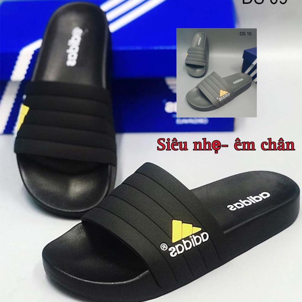 Dép Nam Adidass Béo, Dép Nam Quai Ngang, Kiểu Dáng Thời Trang Năng Động, Đế Cao Su Dầy Dặn Đi Êm Chân. GIẢM SỐC!