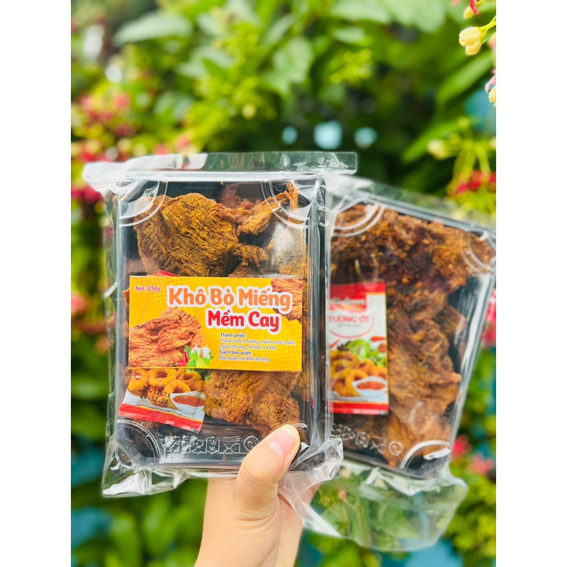 Khô bò vụn lớn hộp 250gr