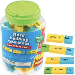  Bộ học ghép từ vựng - Word Building Dominoes (200+ chi tiết) - Learning Resources