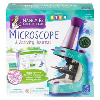  Kính hiển vi cao cấp - Nancy B’s Science Club Microscope & Activity Journal - Learning Resources