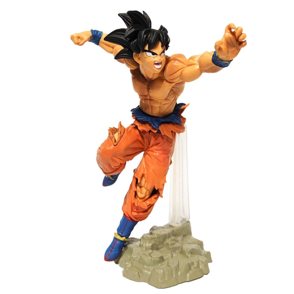 Mô hình Dragon Ball Songoku trạng thái chiến đấu hàng siêu đẹp cao 21cm , figure mô hình 7 viên ngọc rồng