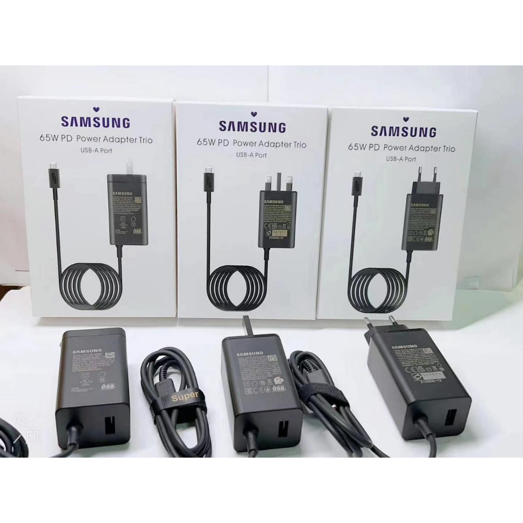 Bộ Sạc Sam Sung Siêu Nhanh 65W