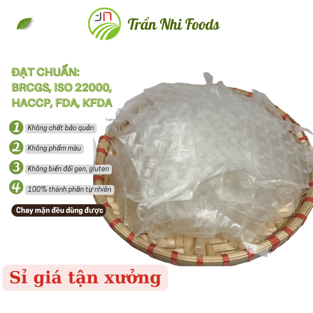  Bánh tráng rìa, bánh rìa hàng xuất khẩu dùng để làm bánh tráng trộn giá tận xưởng