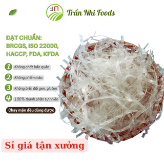 Bánh tráng rìa, rìa bánh tráng xuất khẩu, bánh rìa cắt sẵn làm bánh tráng trộn Trần Nhi