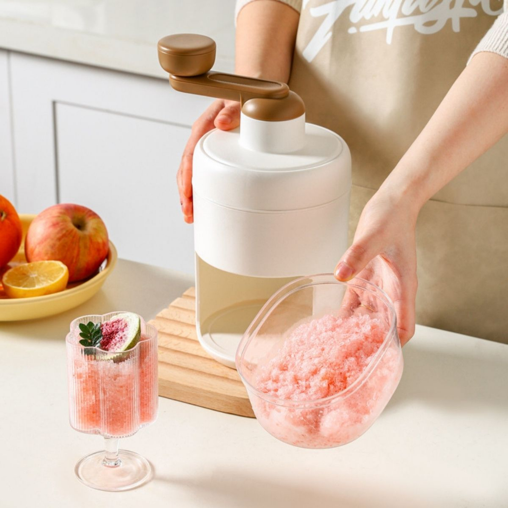 MÁY BÀO ĐÁ MINI, MÁY SAY ĐÁ TUYẾT MINI CẦM TAY ĐA NĂNG CHO GIA ĐÌNH