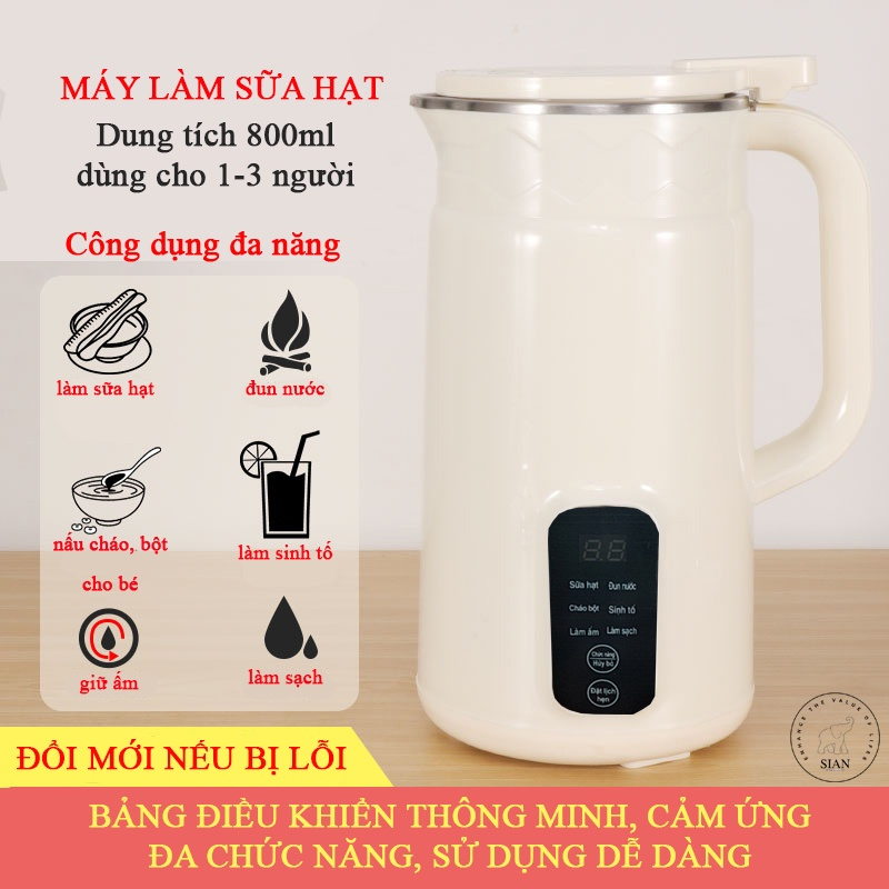 ✌️ Máy xay nấu đa năng -Máy làm sữa hạt