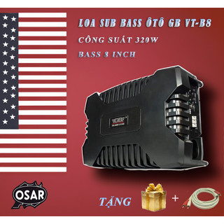 [Chính Hãng] Loa Sub Bass Ô tô  Loa Gầm Ghế ô tô GB VT-B8, công suất 320W, Bass 8 inch