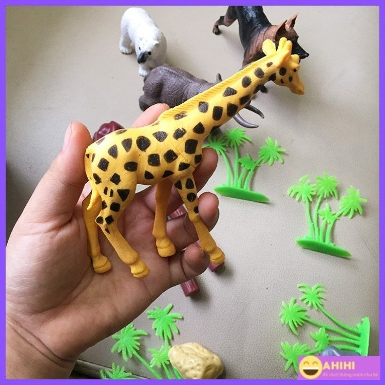 SET MÔ HÌNH CON VẬT 58 CHI TIẾT, BỘ ĐỘNG VẬT 58 CHI TIẾT RAKUTENKIDS CHO BÉ
