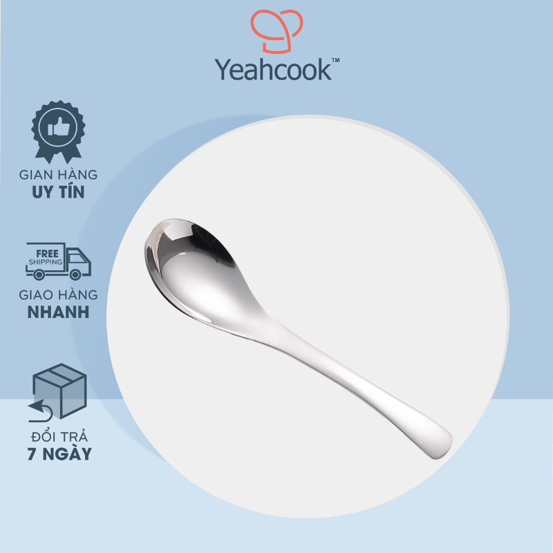 Thìa inox 304 cao cấp Yeahcook