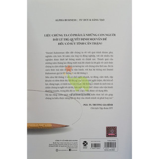 Sách - Tư Duy Nhanh Và Chậm