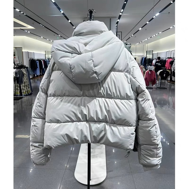 Áo phao trắng sữa