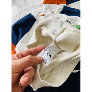 Bộ nỉ phối màu C&A sz 3-9M