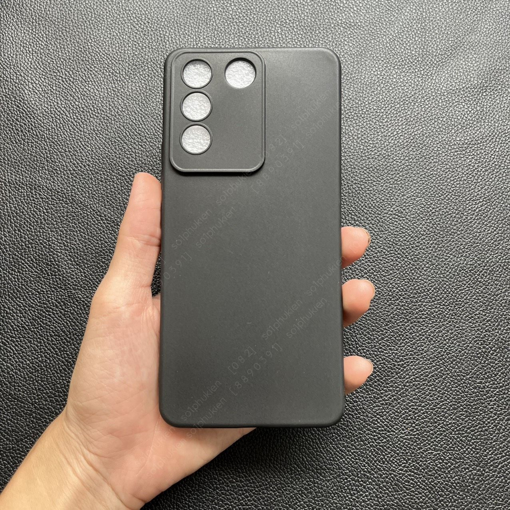 Ốp lưng Vivo V27/ V27E dẻo đen bảo vệ cam bền đẹp