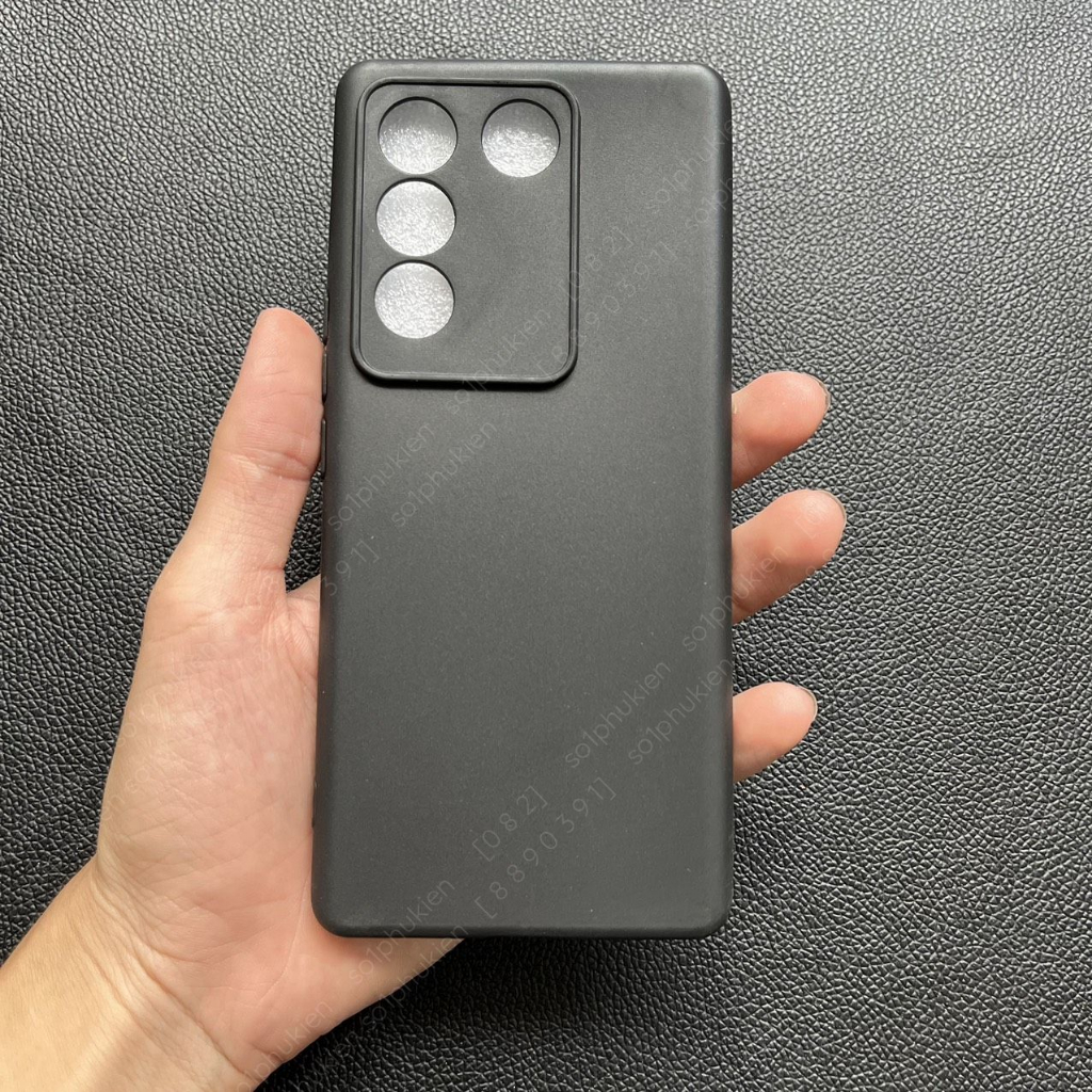 Ốp lưng Vivo V27/ V27E dẻo đen bảo vệ cam bền đẹp