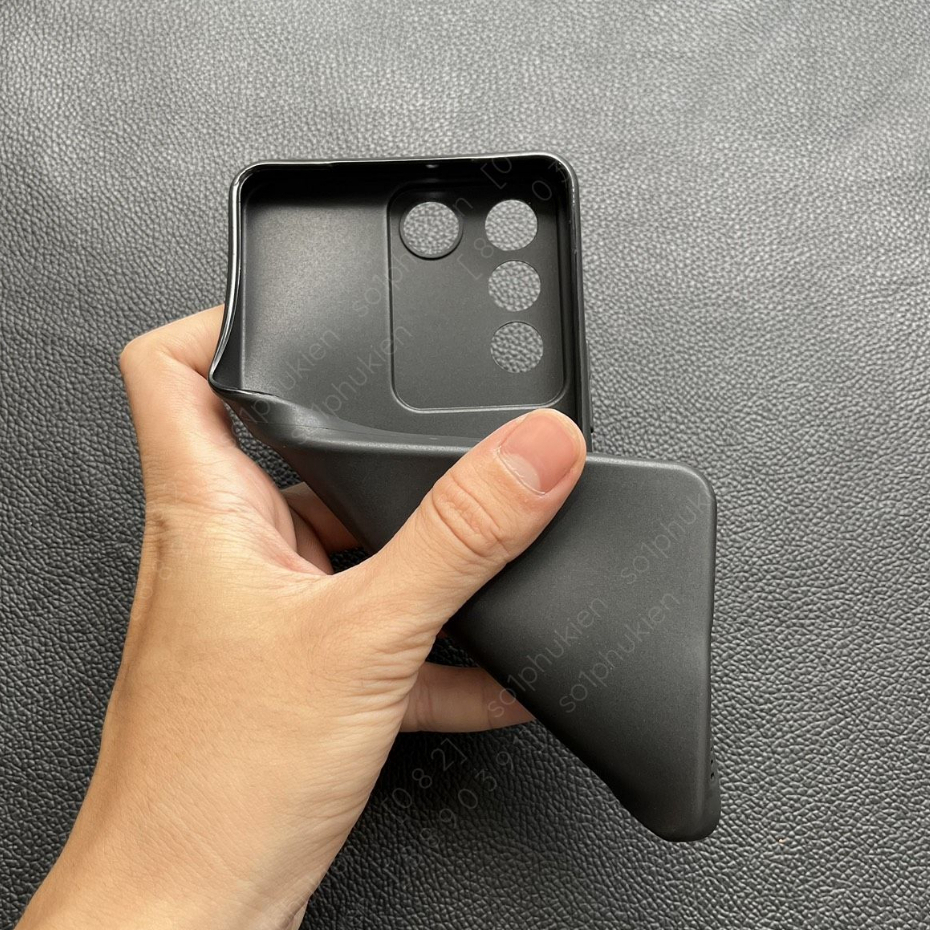 Ốp lưng Vivo V27/ V27E dẻo đen bảo vệ cam bền đẹp