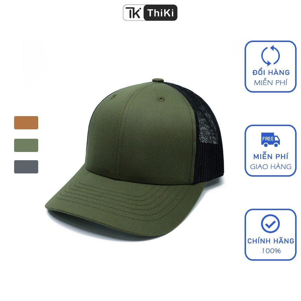 Nón Trơn Phối Màu Lưới ThikiOfficial