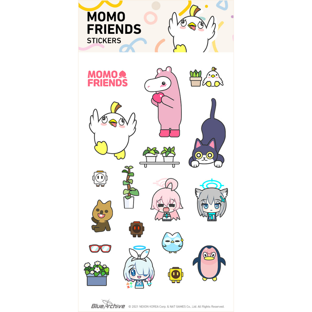 Sticker Blue Archive bản Official Digital Merch