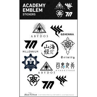 Sticker Blue Archive bản Official Digital Merch