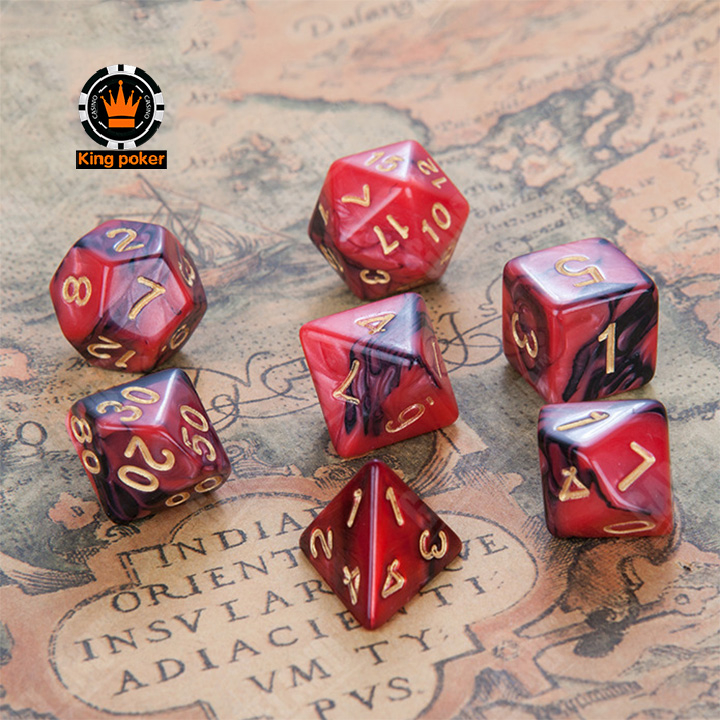 7 Viên ngọc rồng bộ xí ngầu dùng chơi game và các trò chơi dân gian