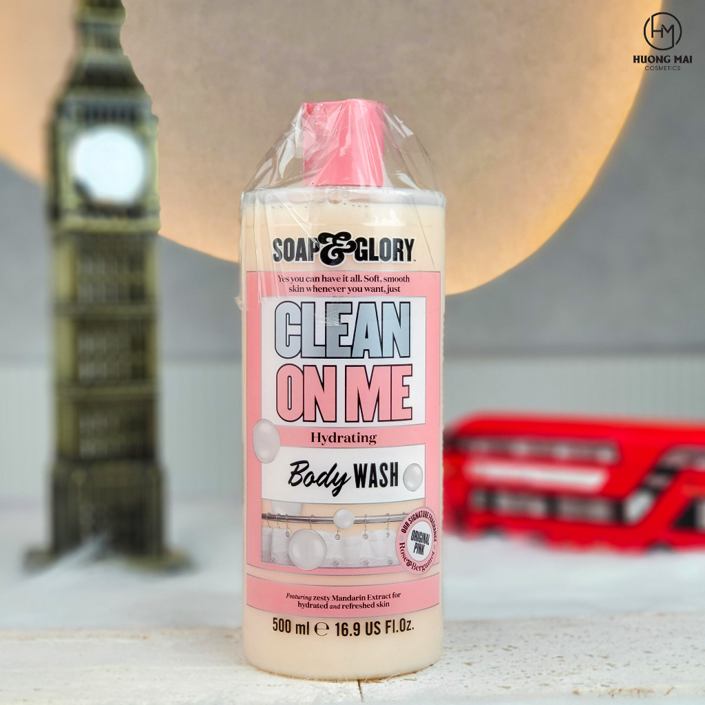 Soap and Glory - Sữa tắm butter rose &amp; bergamot 500ml