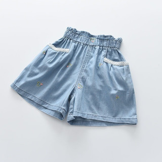 QUẦN SHORT DENIM BÉ GÁI MỎNG MỀM NHẸ
