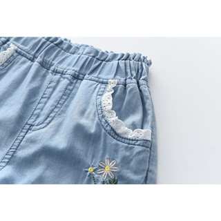 QUẦN SHORT DENIM BÉ GÁI MỎNG MỀM NHẸ