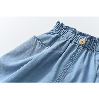 QUẦN SHORT DENIM BÉ GÁI MỎNG MỀM NHẸ