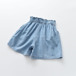 QUẦN SHORT DENIM BÉ GÁI MỎNG MỀM NHẸ