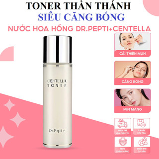 Toner Dr Pepti nước hoa hồng dưỡng da căng bóng cấp ẩm, giữ nước cho da Dr.Pepti Centella 180ml -Topis