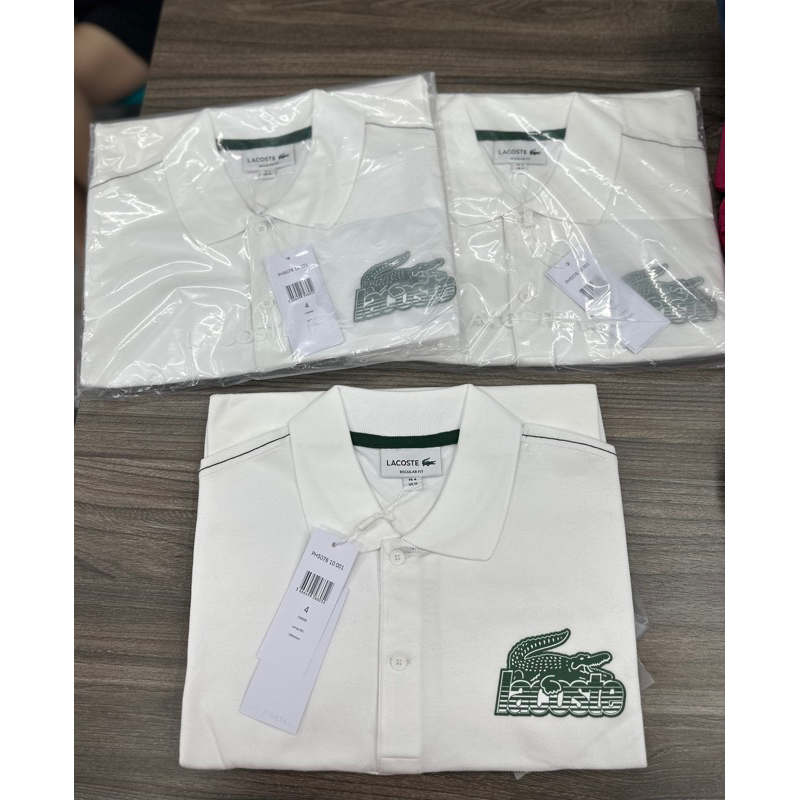 Áo Polo Lacoste con Logo Azul Marino Hombre