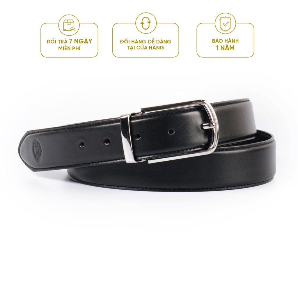 Thắt Lưng da Bò thật CLASSIC BELT - BE05 - Thương hiệu Be Classy