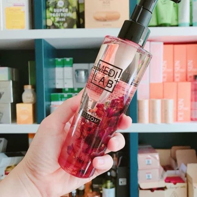 DẦU TẨY TRANG HOA HỒNG ĐEN MEDILAB -  VK.cosmetics
