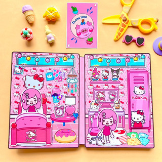 Ngôi nhà Hello Kitty bản đặc biệt - Búp bê giấy- Toca life World